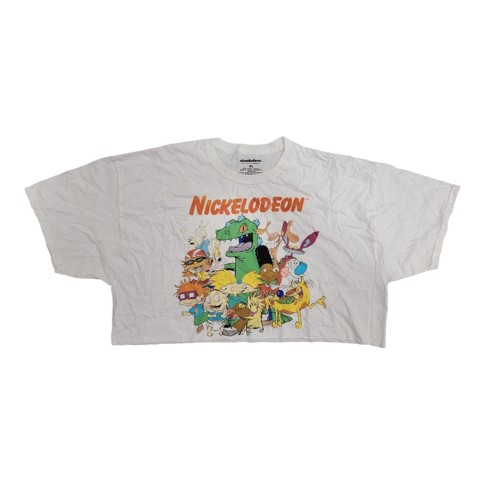 Women Junior’s Licensed Nickelodeon 90’s Squad Goals Retro Cartoon Top T-Shirt