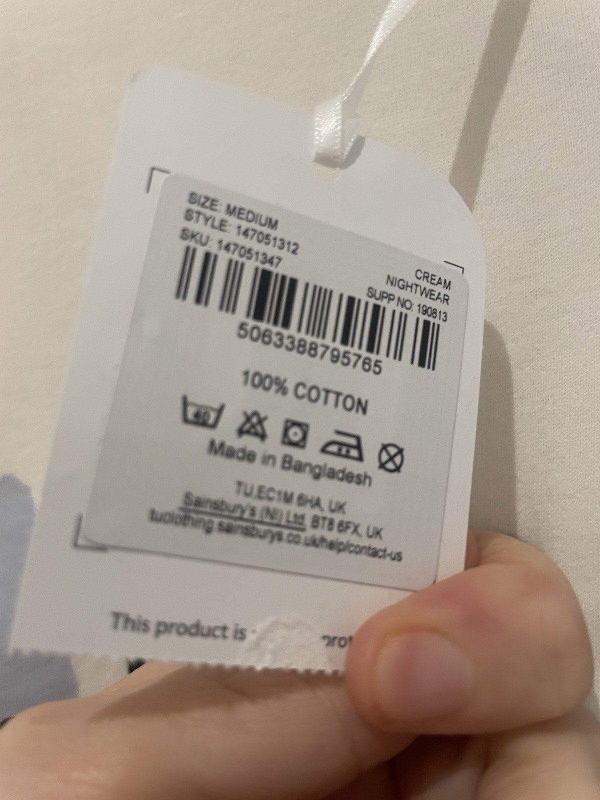 Tu Oversized 100% Cotton Tee Size M (would fit a size 16-18)
