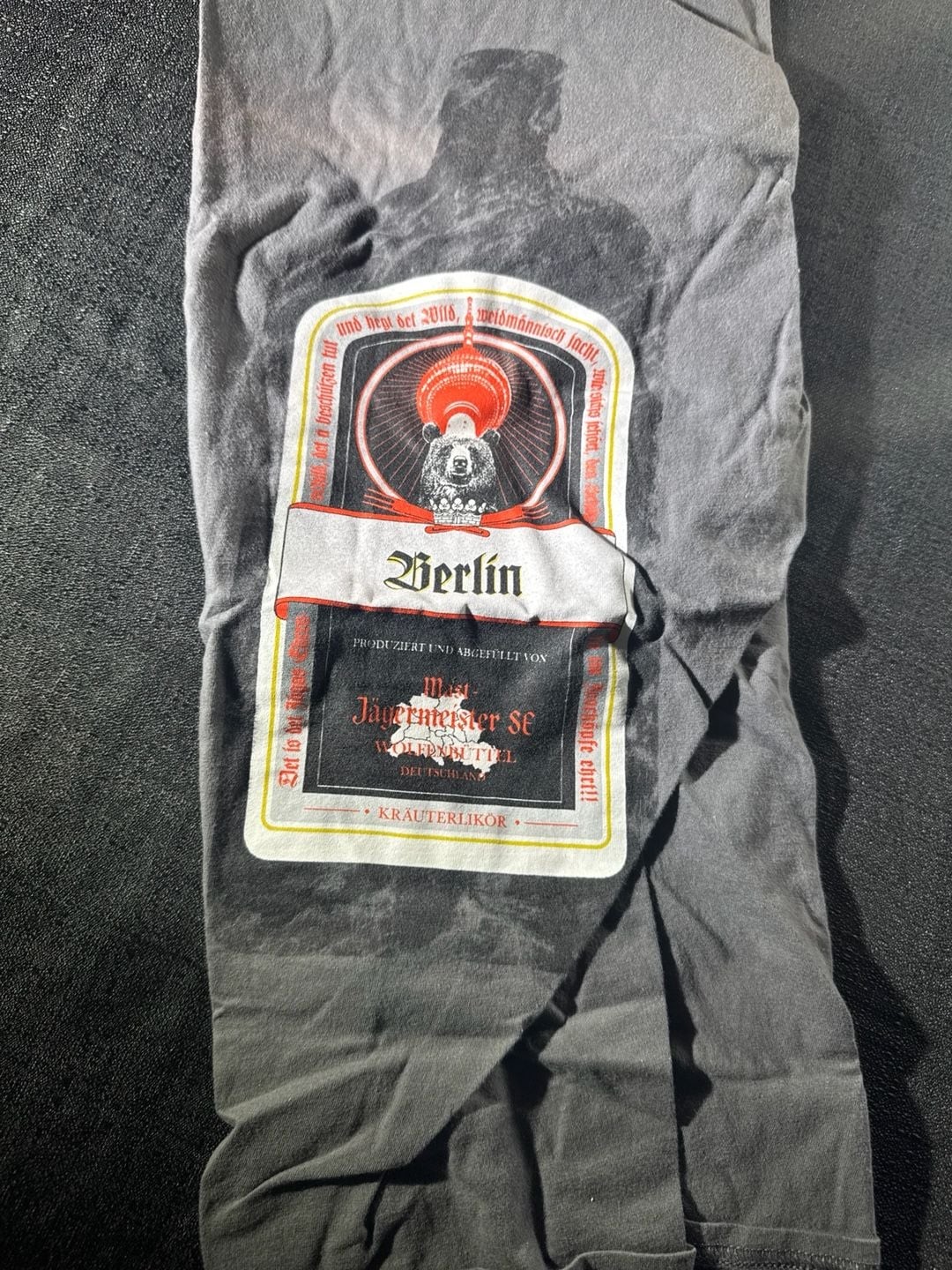 Jägermeister Berlin Special Edition Label T-Shirt Grey