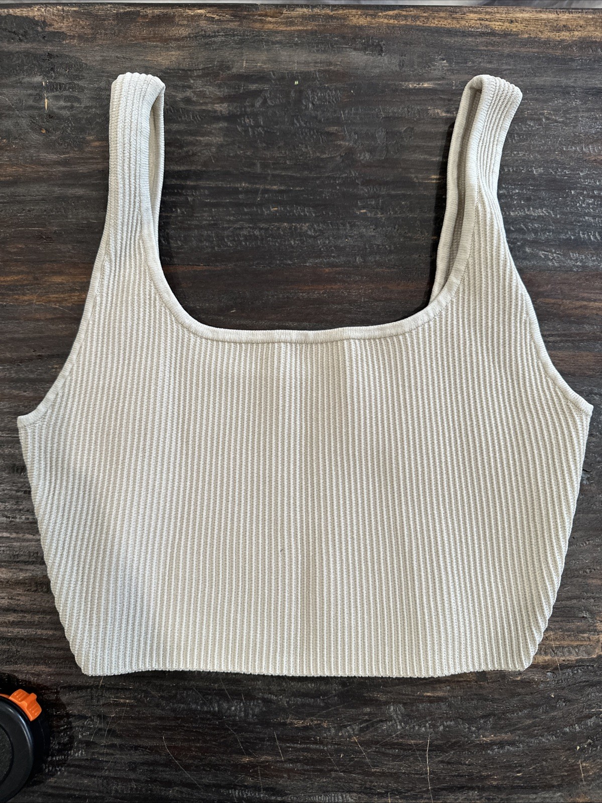 Women’s Aritzia Babaton Sculp Knit Square neck Cropped Size S