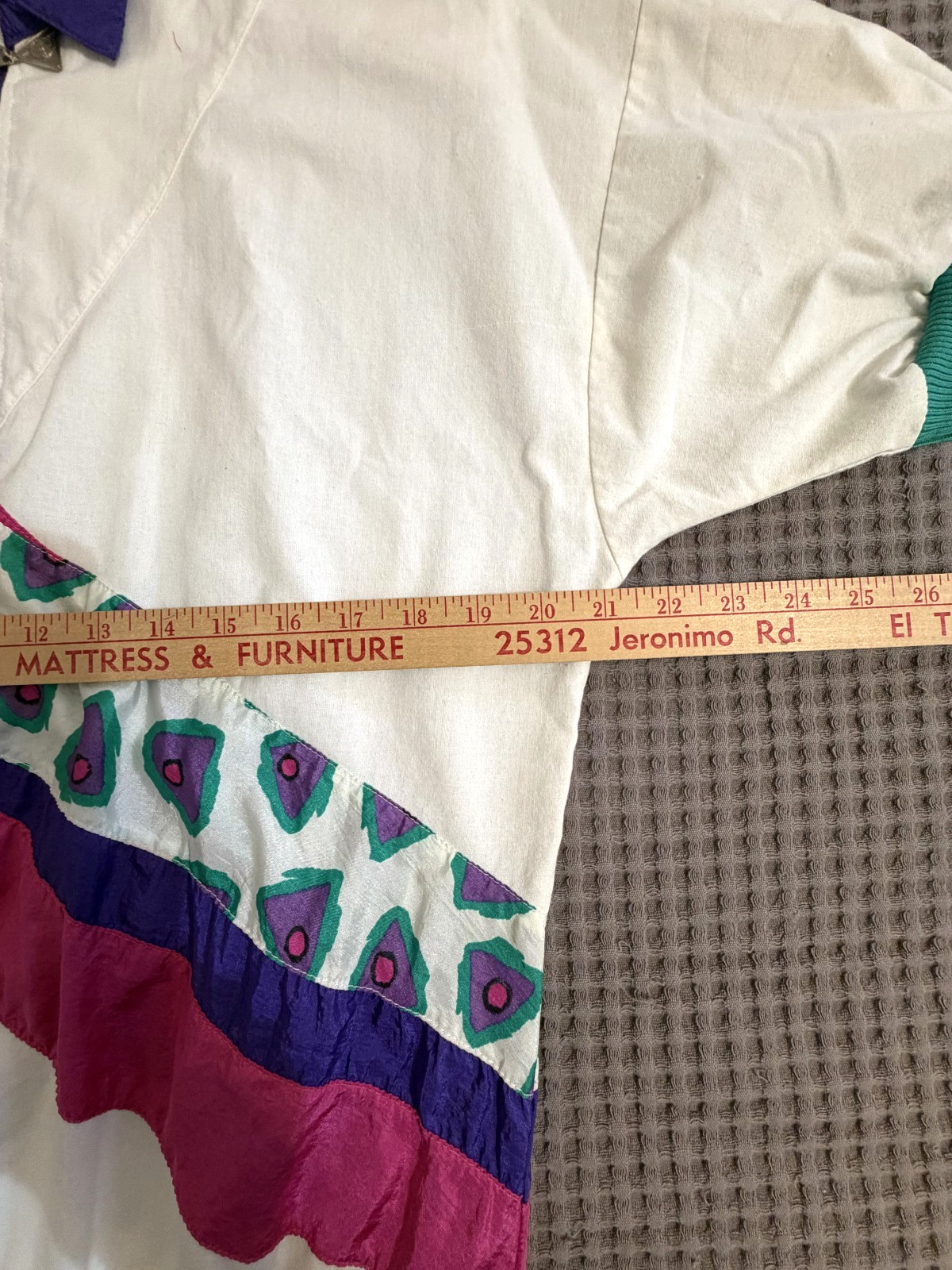 VTG 80s 90s Casual Isle Half Zip Colorblock Pullover Shirt Top Women’s M Retro