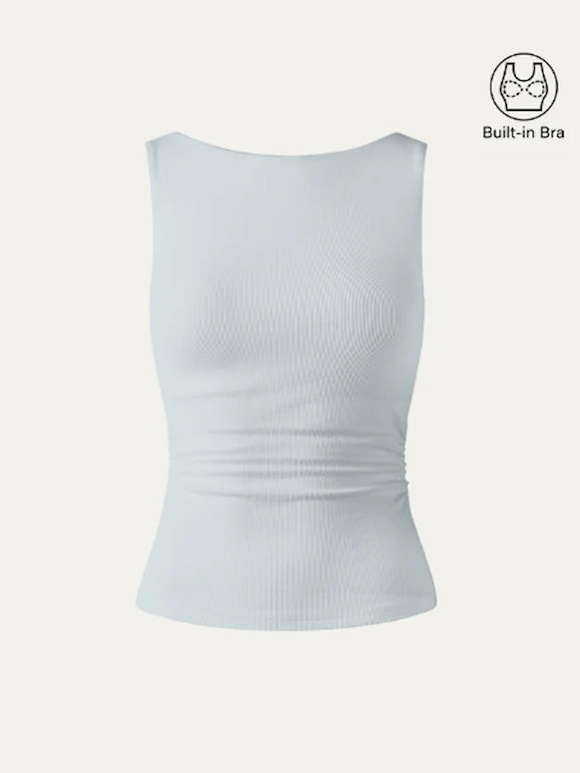 OGL Elastic Open Back Bra Tank, US Stock, No Import Fee