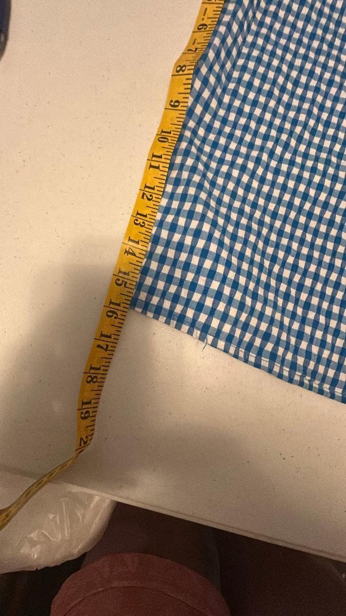 Denim & Co. Gingham Seersucker Short Sleeve Shirt