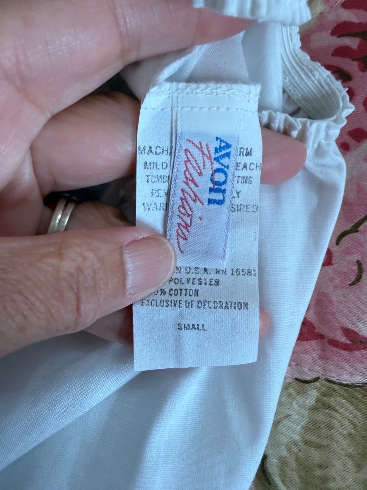 Vintage Avon Fashion Petticoat Lace Small Cottagecore fairy Feminine Prairie USA
