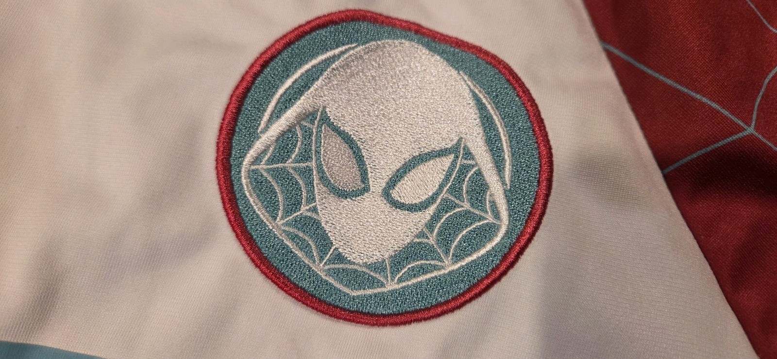 Ghost Spider Gwen Stacy Marvel Spider Man Soccer Jersey Adult Womens Small