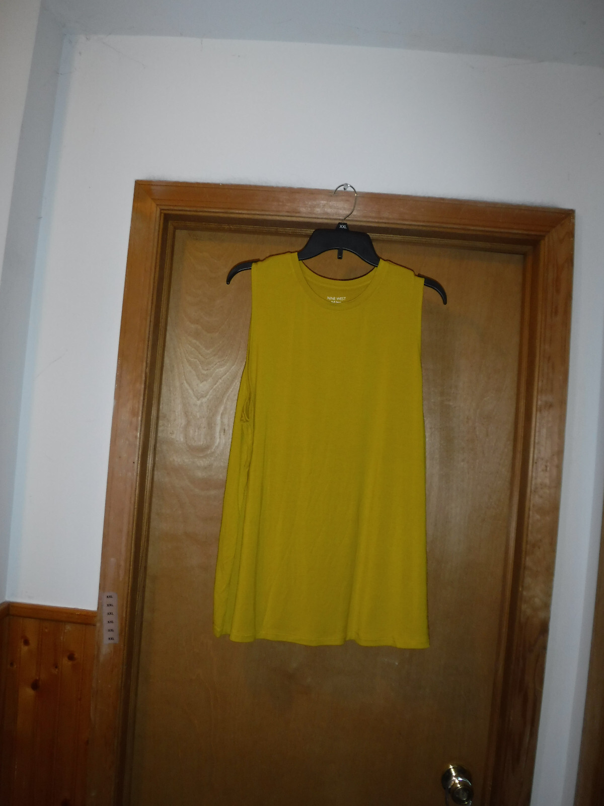 Sleeveless Tank Tops ,XXL,XL,L, Nine West,Multi Color & Solid, 95% rayon % spand