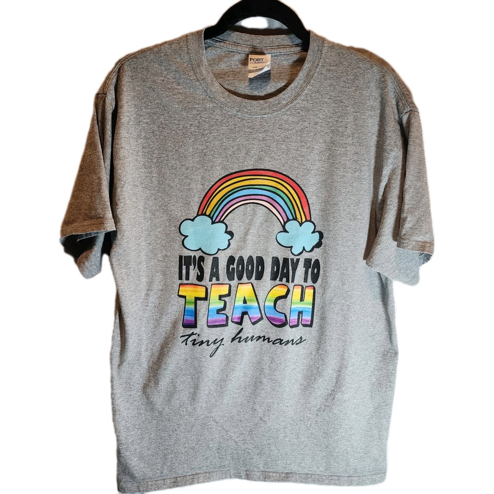Teacher Tshirt Sz L 90% Cotton