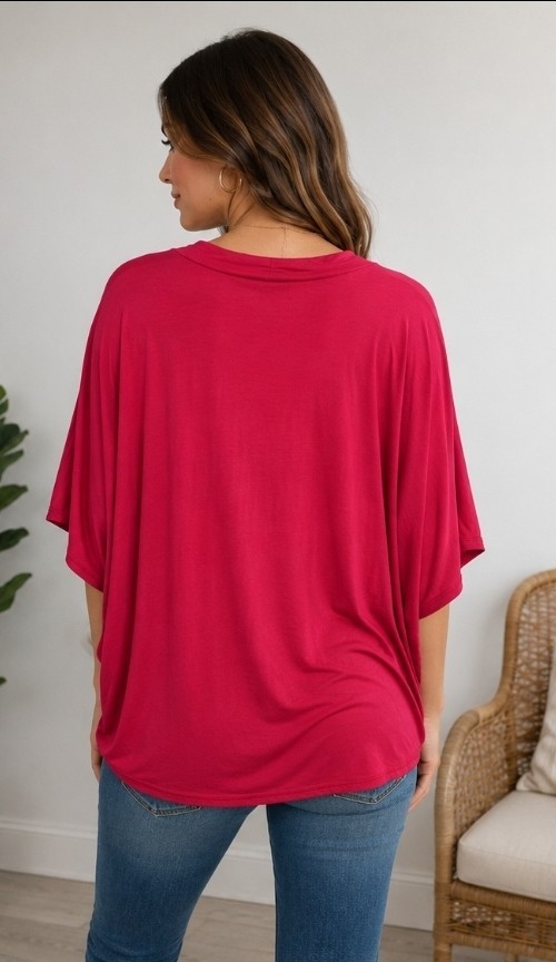 NWT Trina Turk Concourse Faux Wrap Top Size XS/Small Pink Coral T60 Excellent