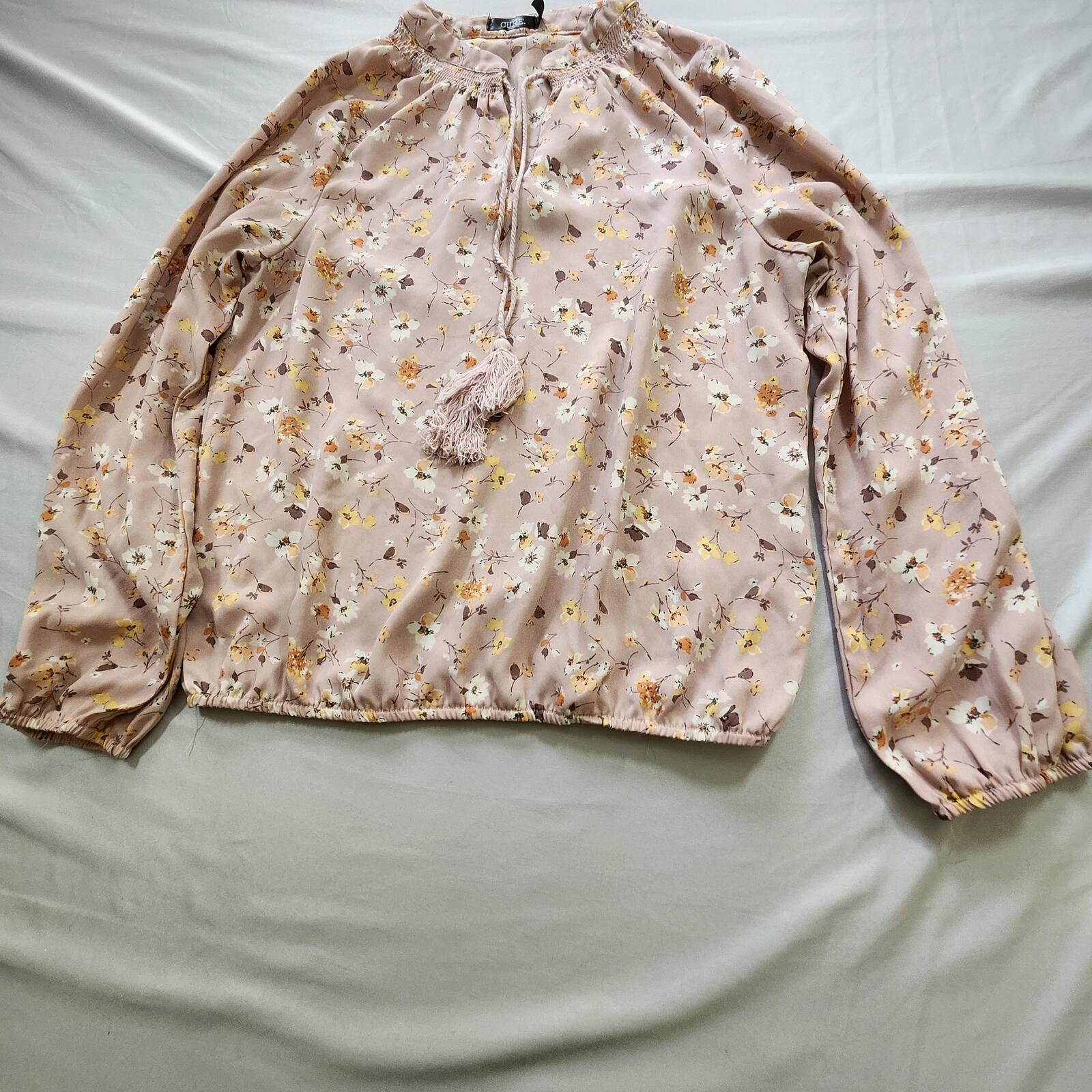 Cure Pullover Long Sleeve Blouse
