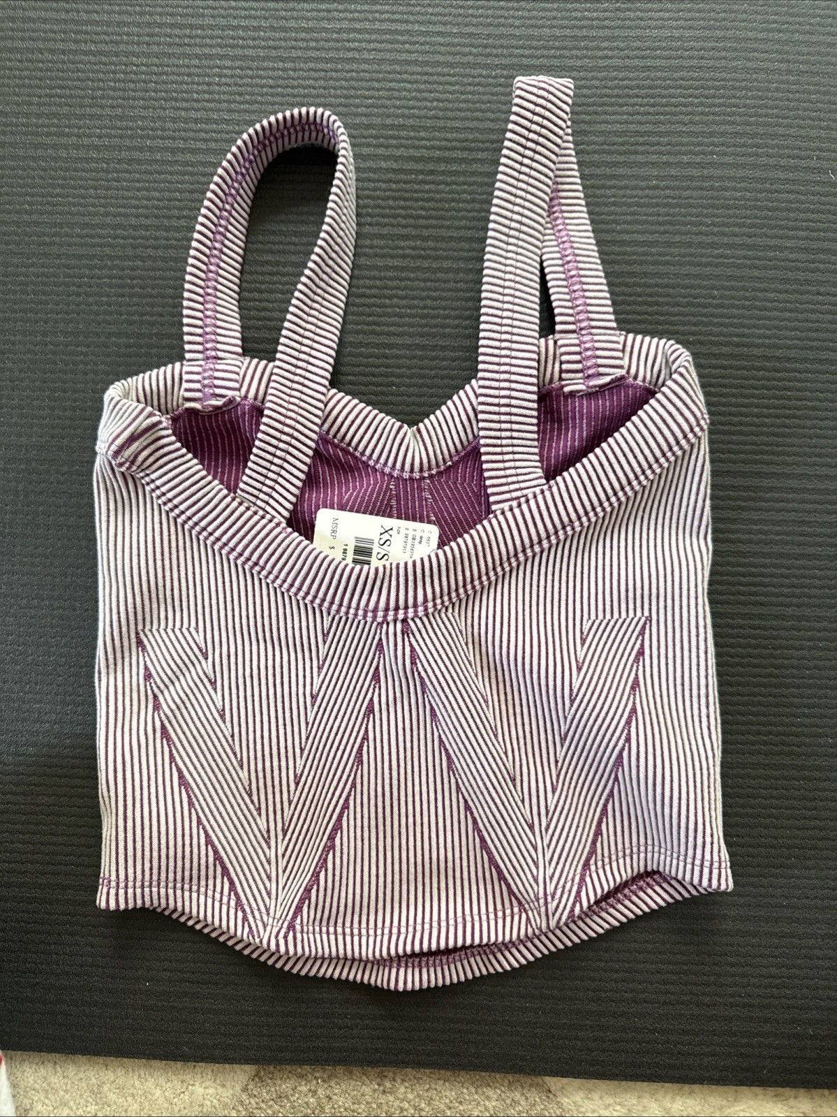 Free People Movement Women’s Perfectly Plated Cami Nwt $48 Xs/s Deep Mulberry