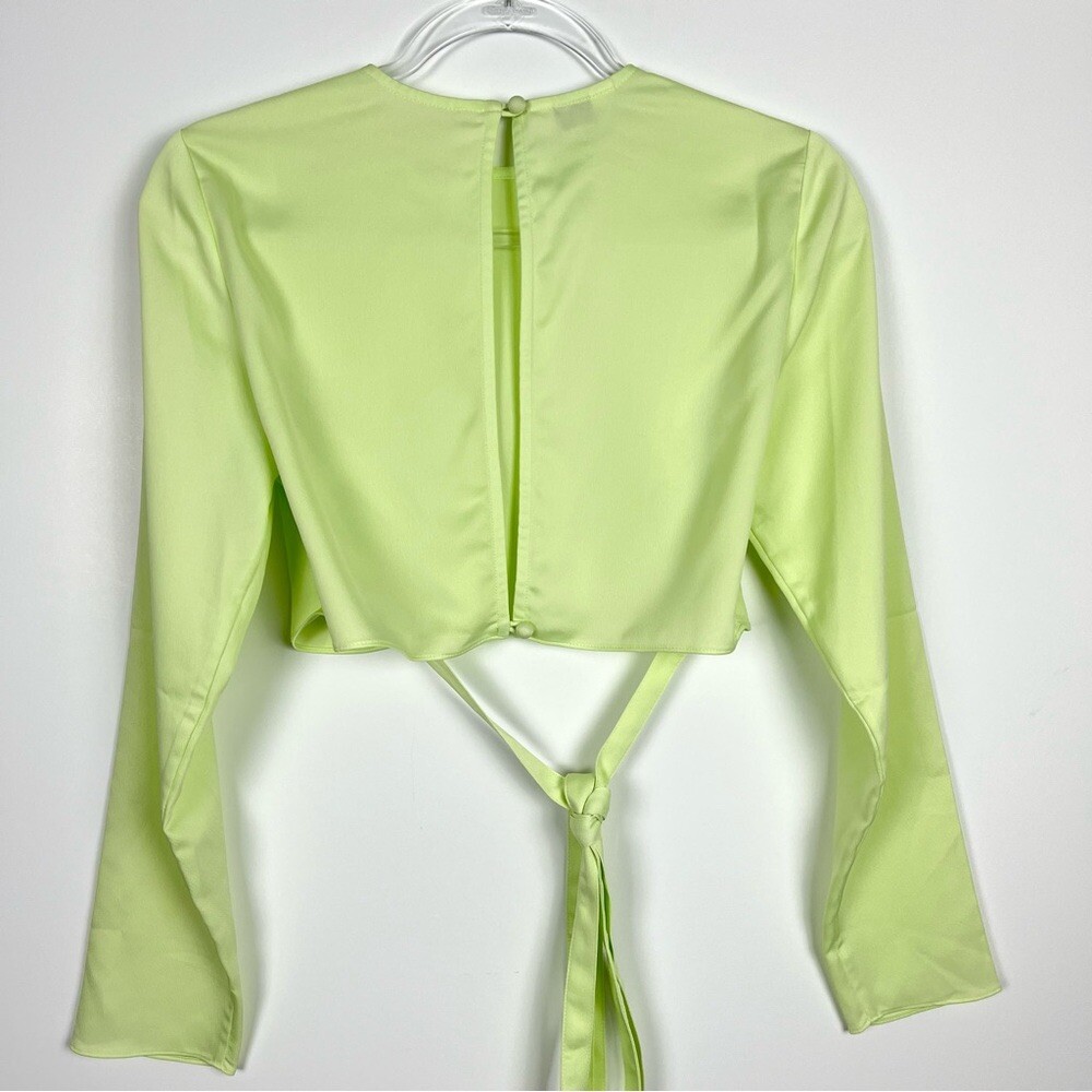 GRLFRND Aaryn Mint Open Back Classy Girls Night Out Top Size Small