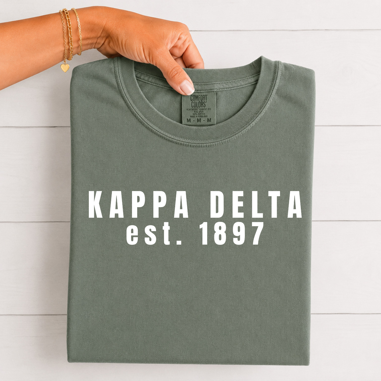 NEW Kappa Delta Sorority Comfort Colors Tshirt Other Colors Available