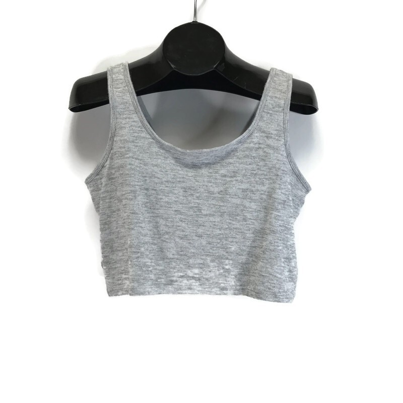 Torrid TRU Hacci Inner Shelf Active Brami Women’s Plus 1/1X Gray Bra Cami Crop