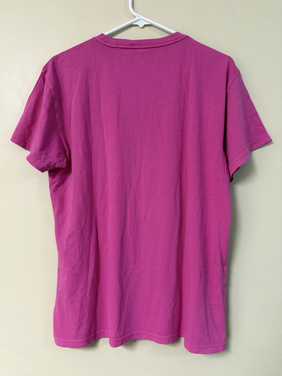 Victoria’s Secret Pink Campus Short Sleeve Tee Heart Dog Logo Pink XS S
