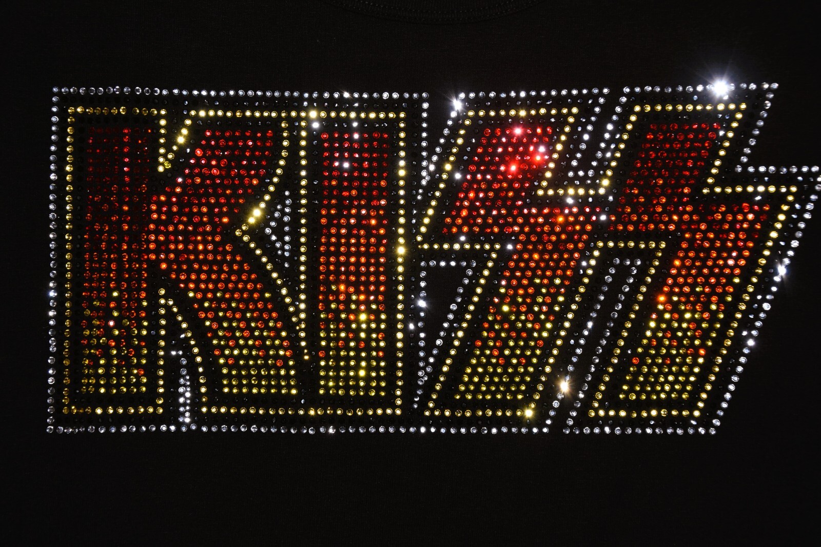 Kiss rhinestone bling shirt or tank XS S M L XL XXL 1X 2X 3X 4X 5X