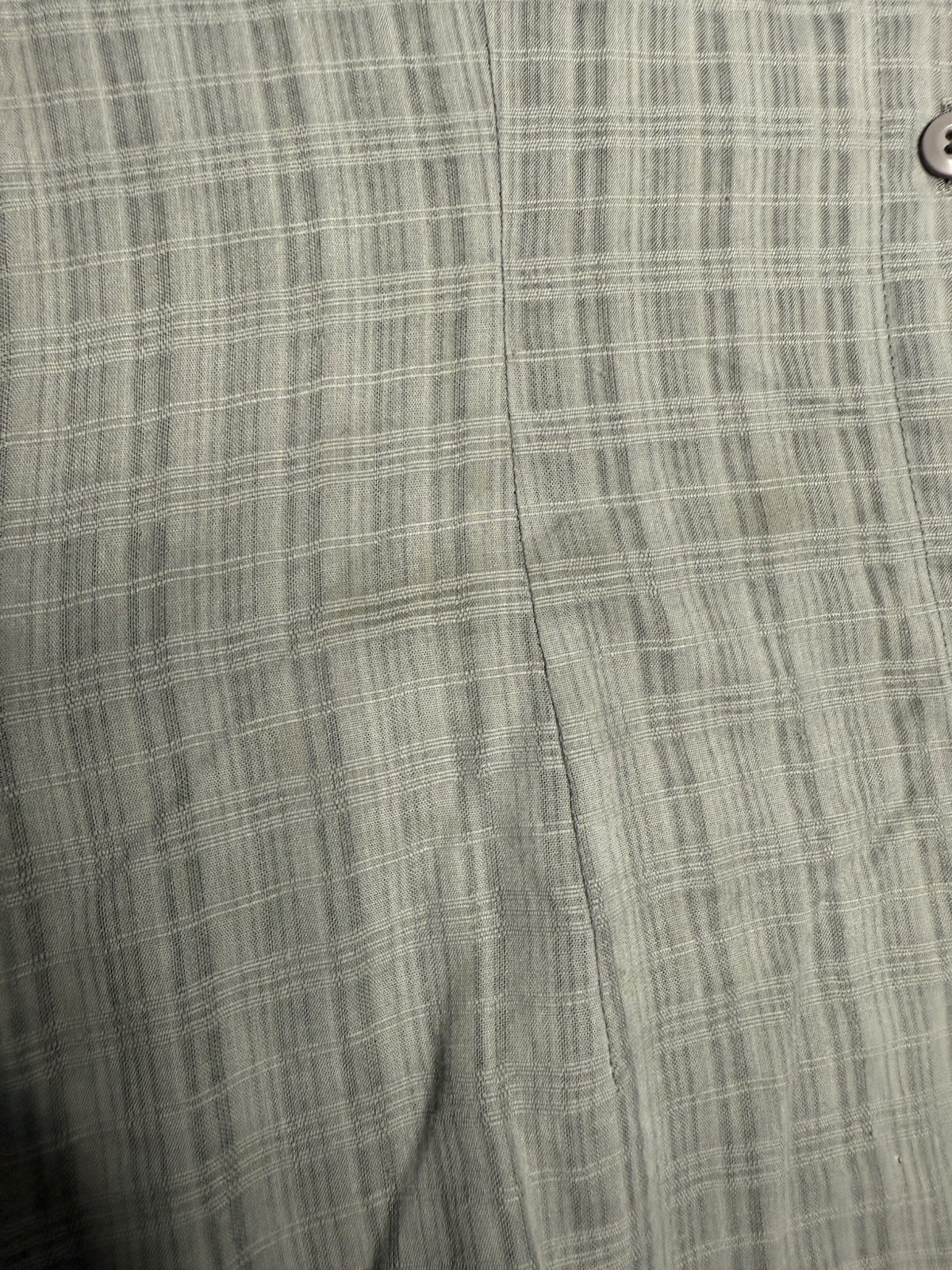 PATAGONIA Womens Size 12 Lightweight LS Button Down Shirt Stripe Cotton