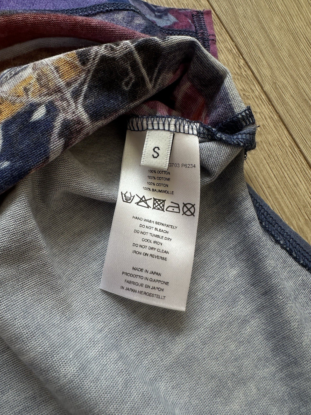 Paul Smith made in Japan Cotton Photo Collage Print Short Sleeve T-Shirt – SZ S