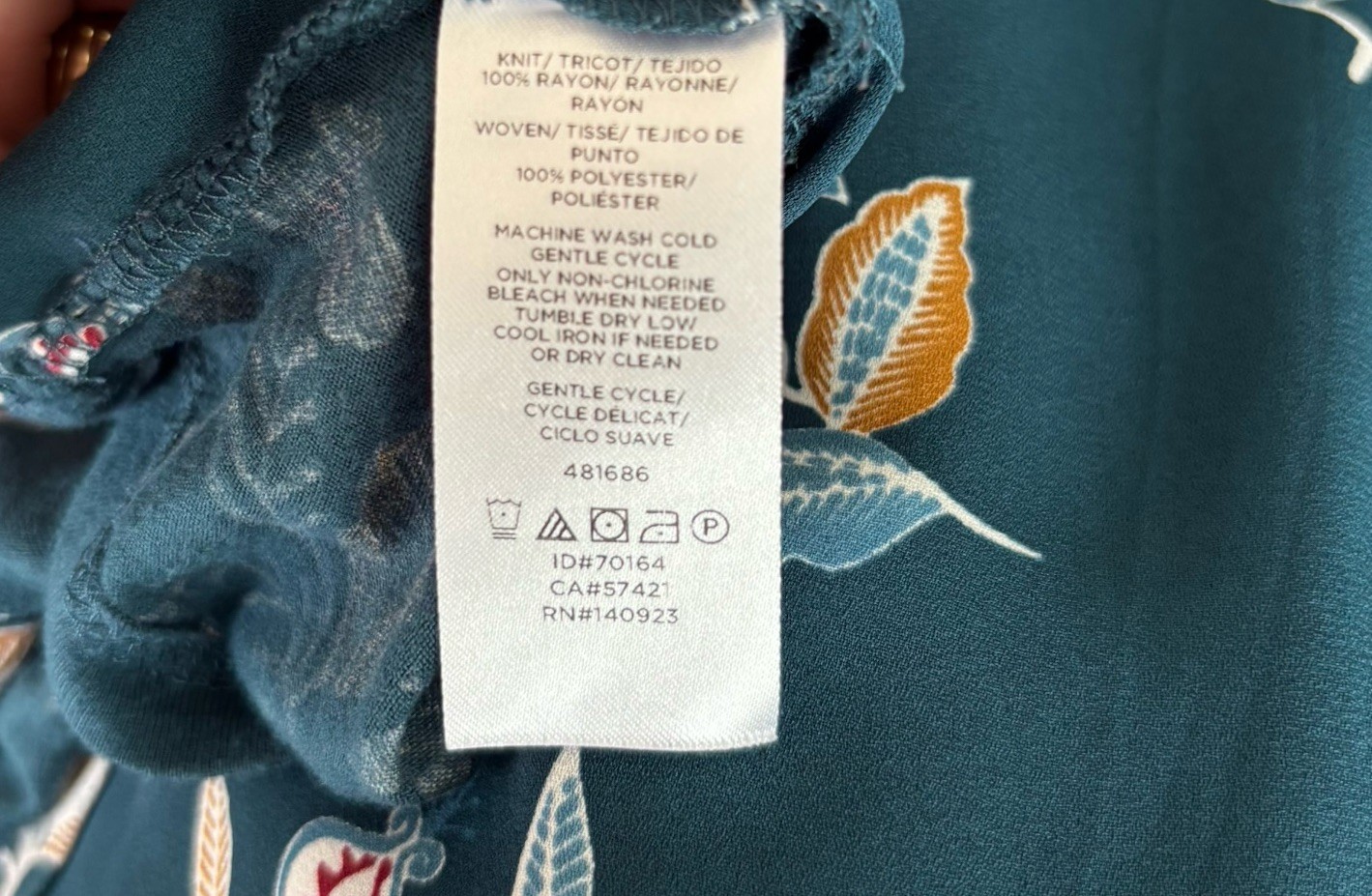 Ann Taylor Sz 24/26 Round Neck Green Floral Top Sleeveless Tie Back