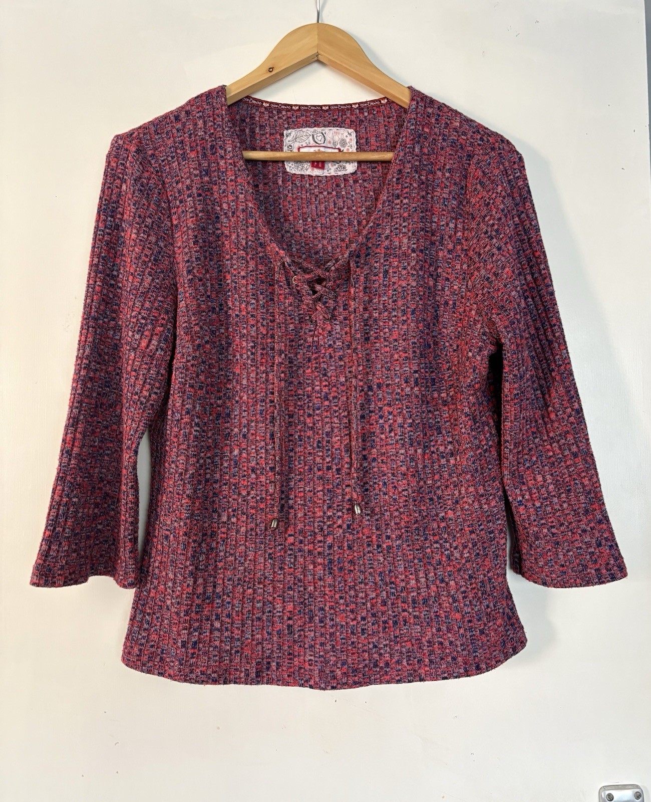 Joe Browns Top Sleeves Speckled 16