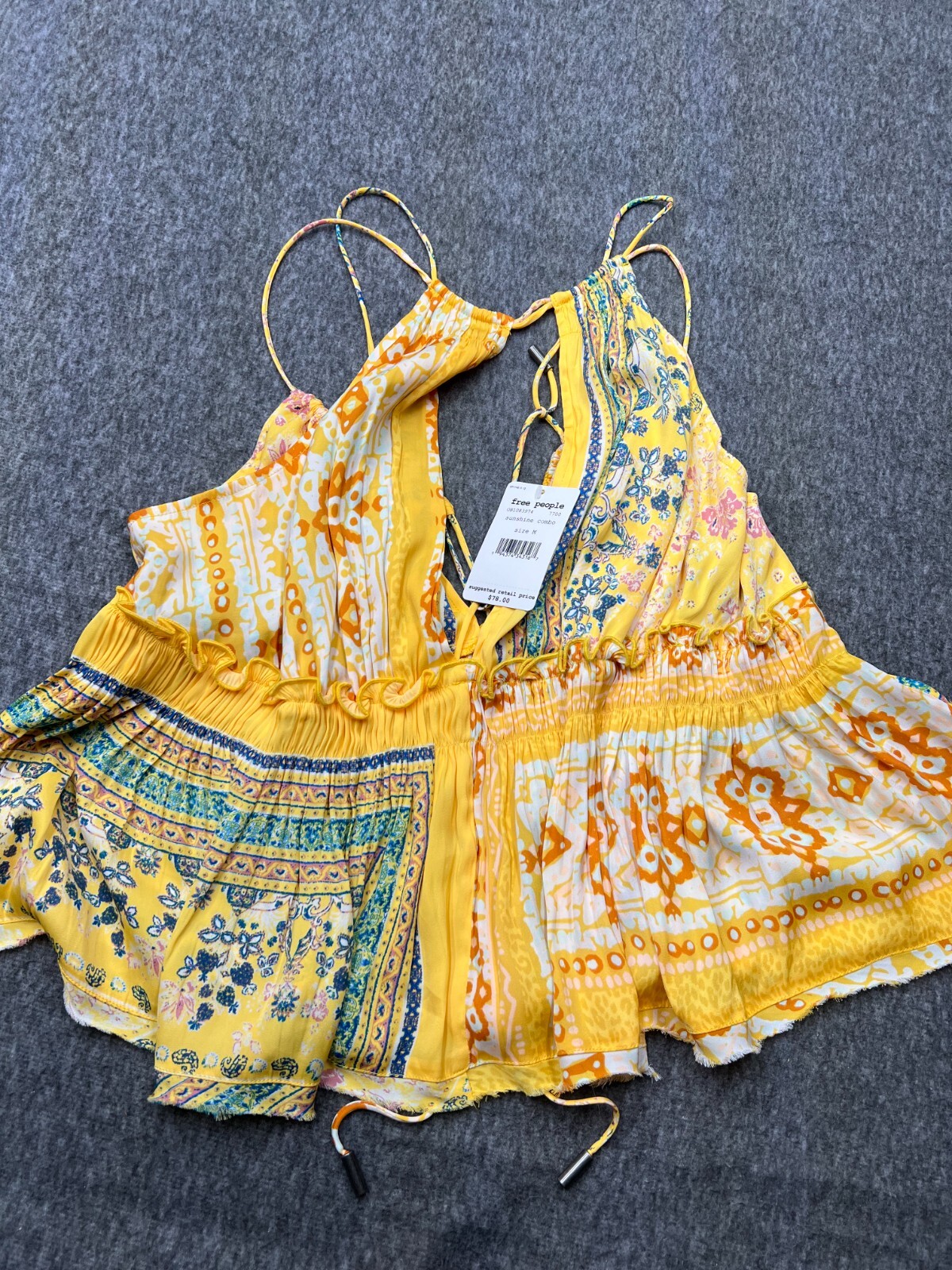 Free People Sunshine Combo Yellow M