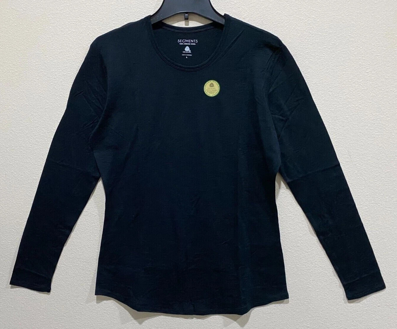 Women’s Segments Merino Wool Long Sleeve Base Layer Top Tee
