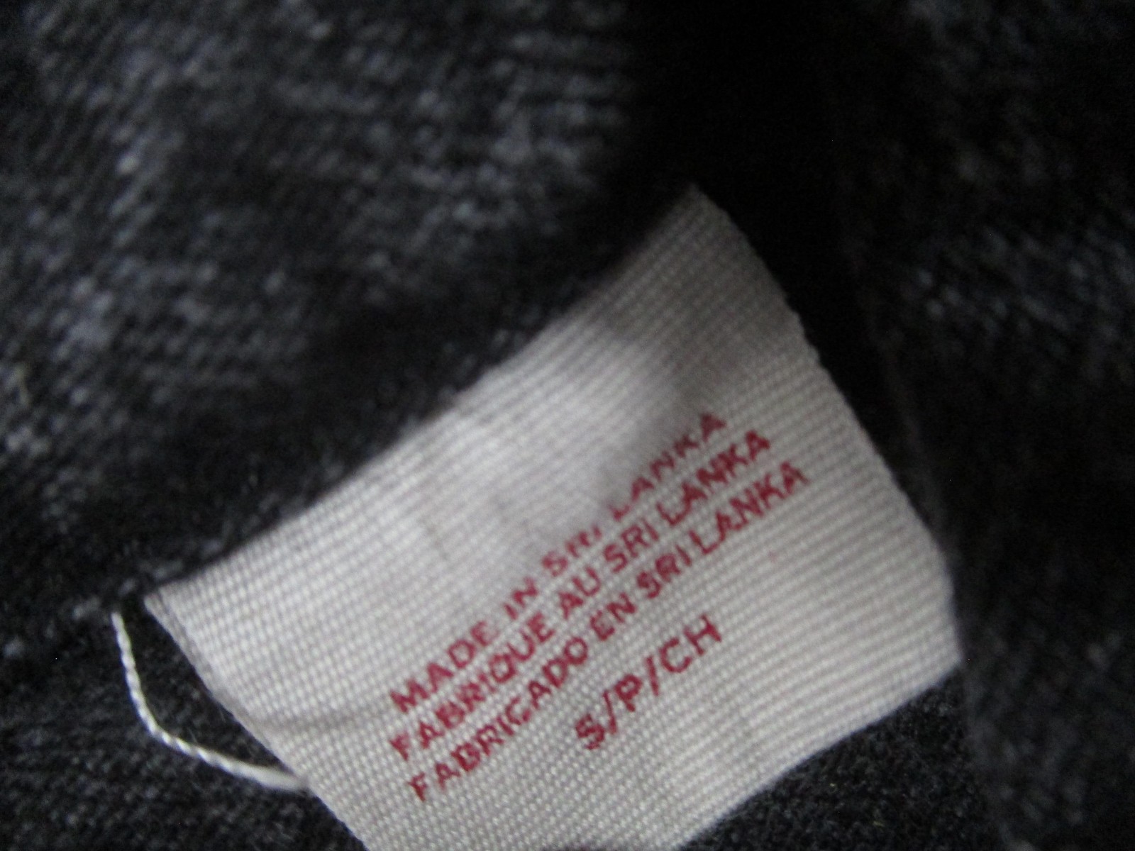 Levi Strauss Shirt Women Small Black Denim Button Front Western Snap Pockets
