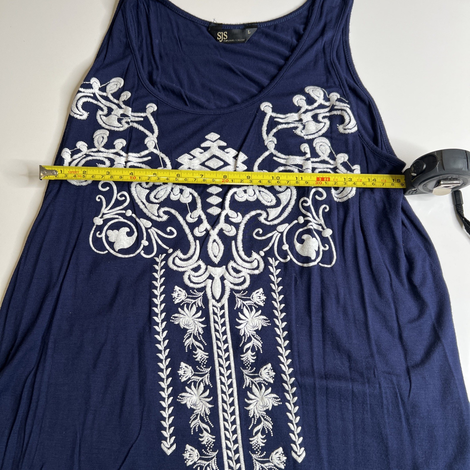 Tank Top SJS Woman’s Large Classy. #155