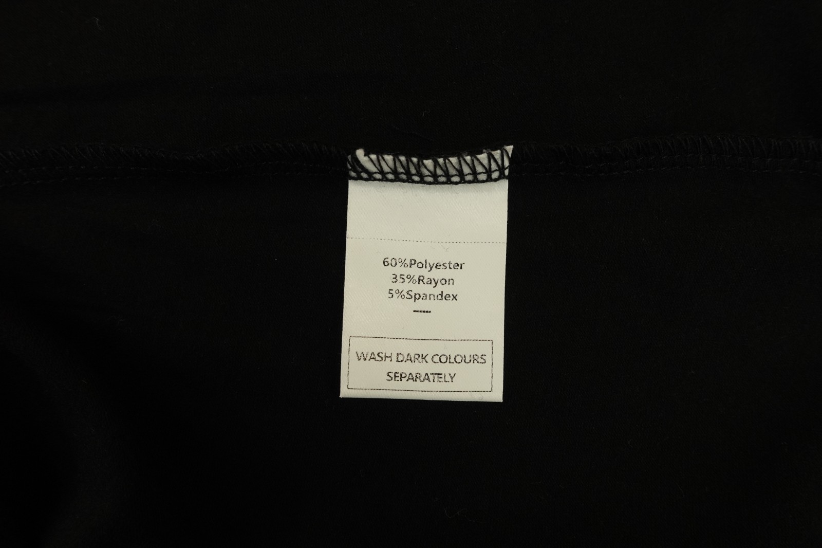 Xieerduo Womens Size XL Black 3/4 Sleeve V Neck Pullover Blouse NWT