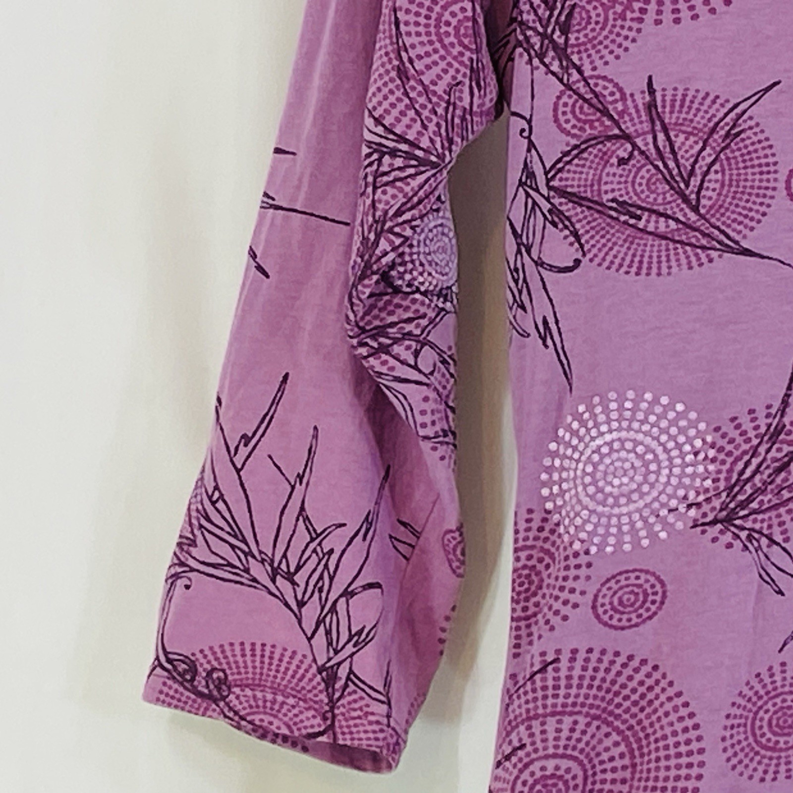 Columbia 2 Piece Top + Tank Pink Purple Womens L AL6106