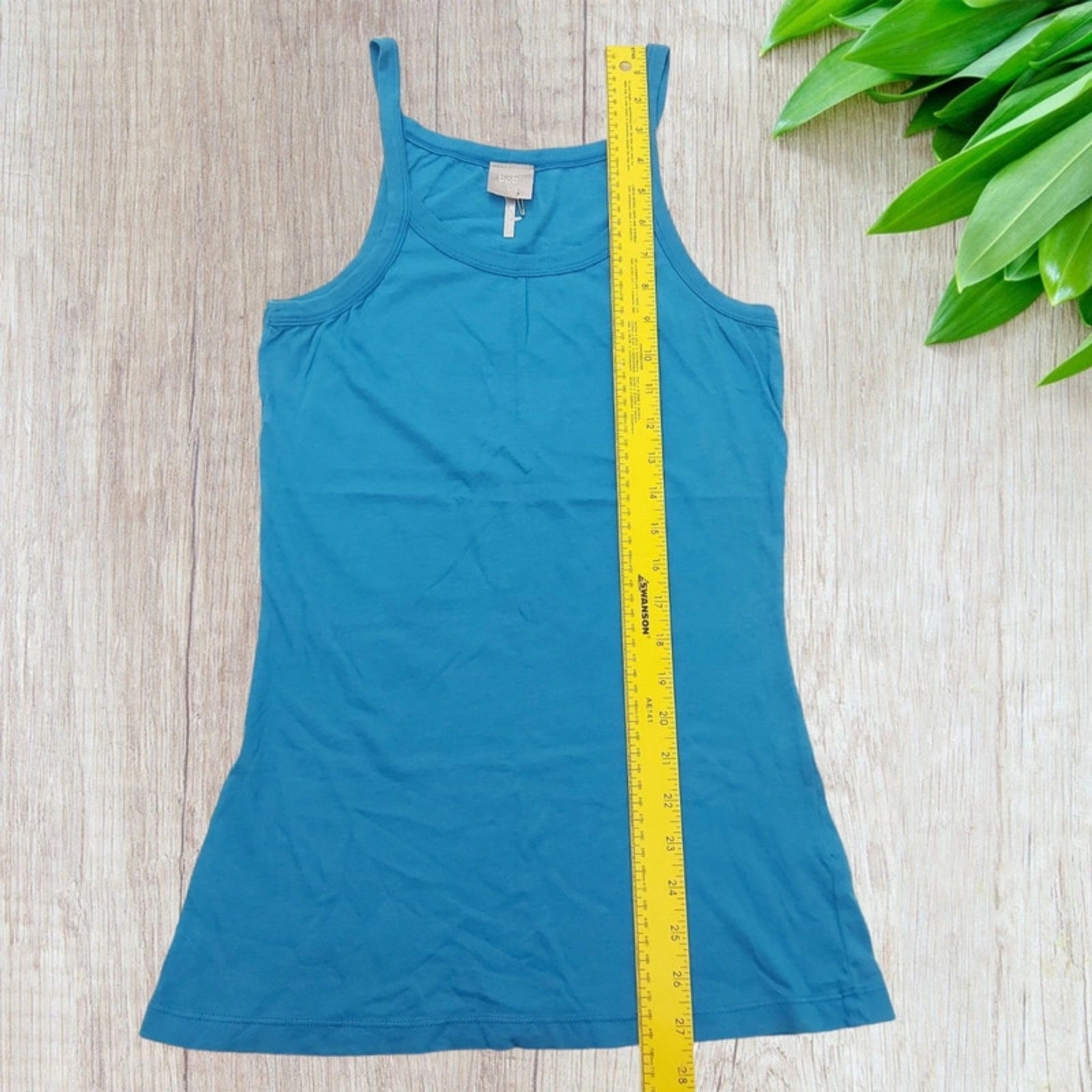 Bobi Tank Top Womens Large Blue Cotton Lightweight Casual Travel Outdoor