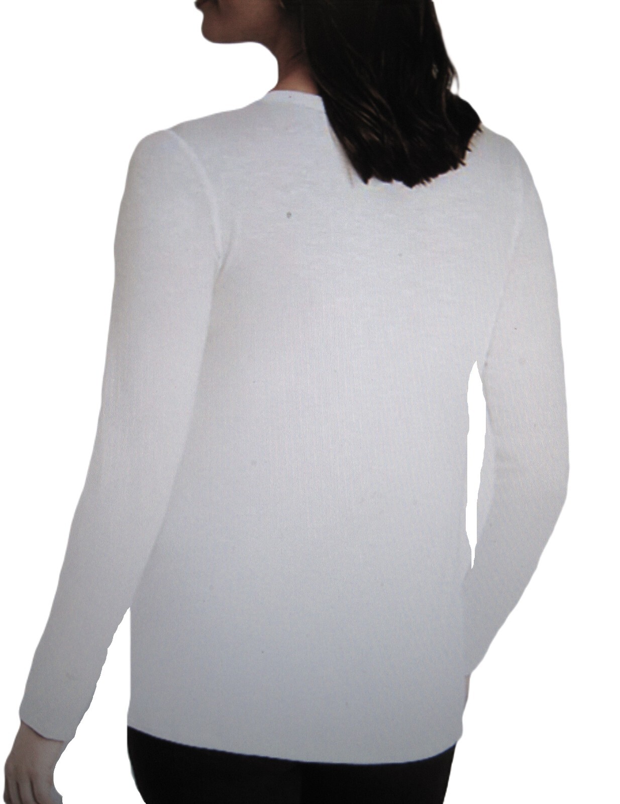Maurices~New With Tags~White 24/7 Flawless Solid Long Sleeve Tunic Tee~Medium