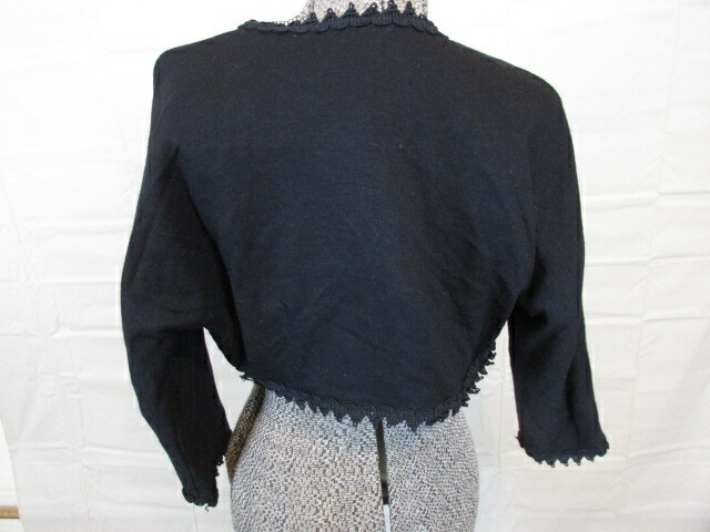Vintage Ladies Shirt Specialty House 100% wool Vest 1940’s size 18 Juniors