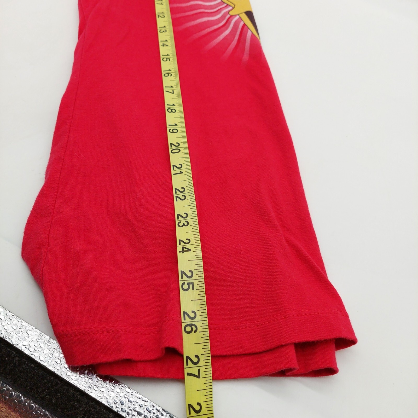 Disney Donald Duck Red T-shirt Size XL Bella Canvas Length 27″
