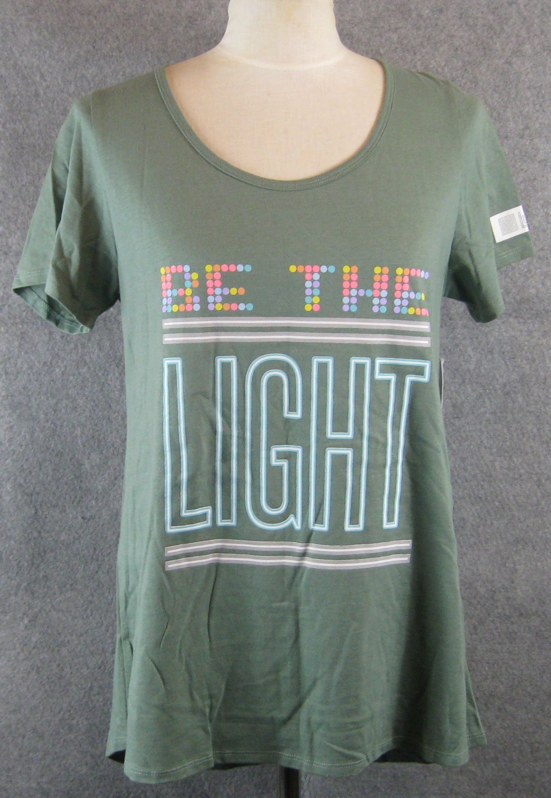 LuLaRoe Supply Top Sz M Be The Light Green
