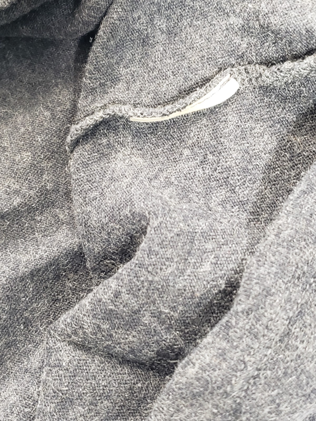 Majestics Filatures Women Top 4 Dark Gray Heather Long Sleeve V Neck Tee Summer
