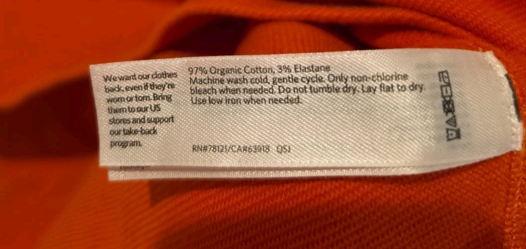 Eileen Fisher XL Organic Cotton Orange Textured Knit Tunic Knit Top Autumn Fall
