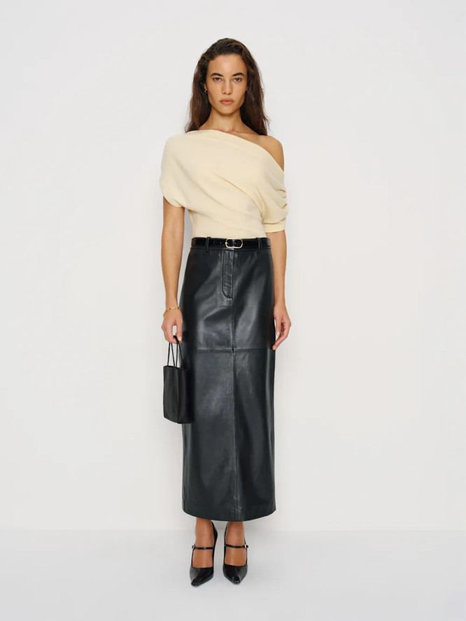 NWT thereformation Iris Knit Top