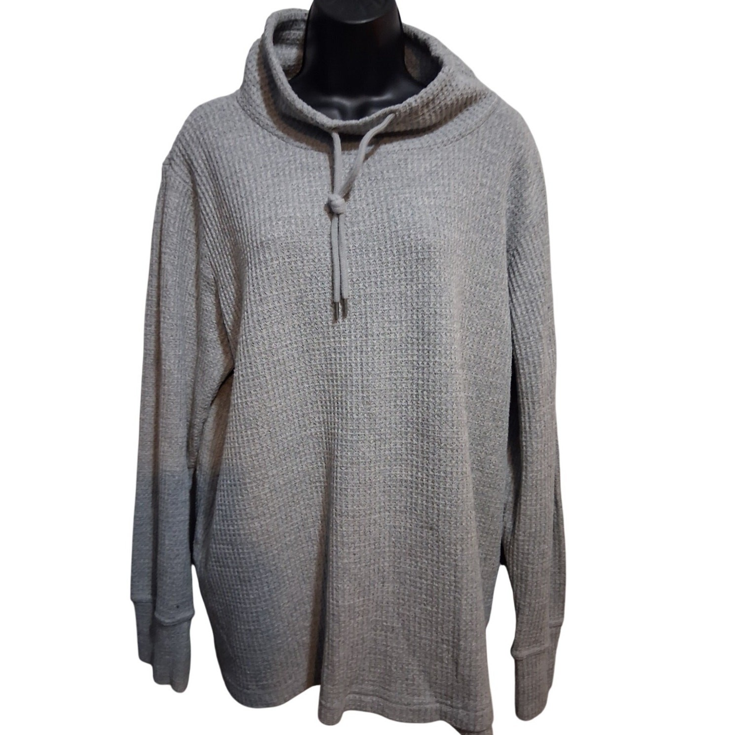 Maurices Shirt XXL Gray Pullover Casual Textured Casual Outdoor Top