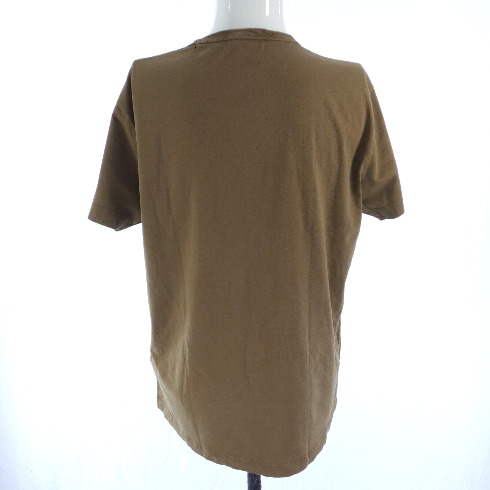 French Connection Womens T Shirt Brown Tee Short Sleeve Classic Essential Size L