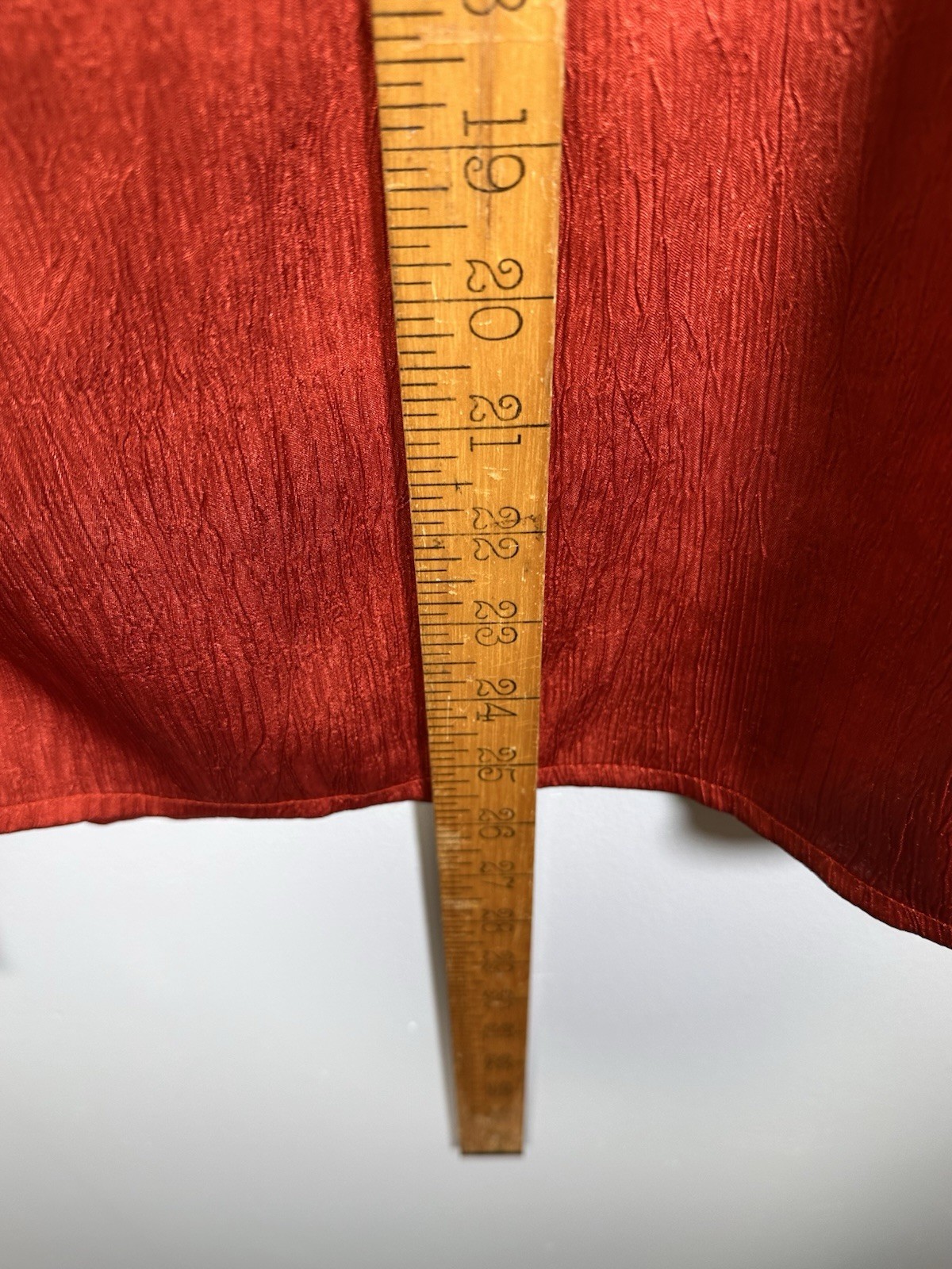 Vintage Satin Bow Tie Blouse Size 14-16 Planet