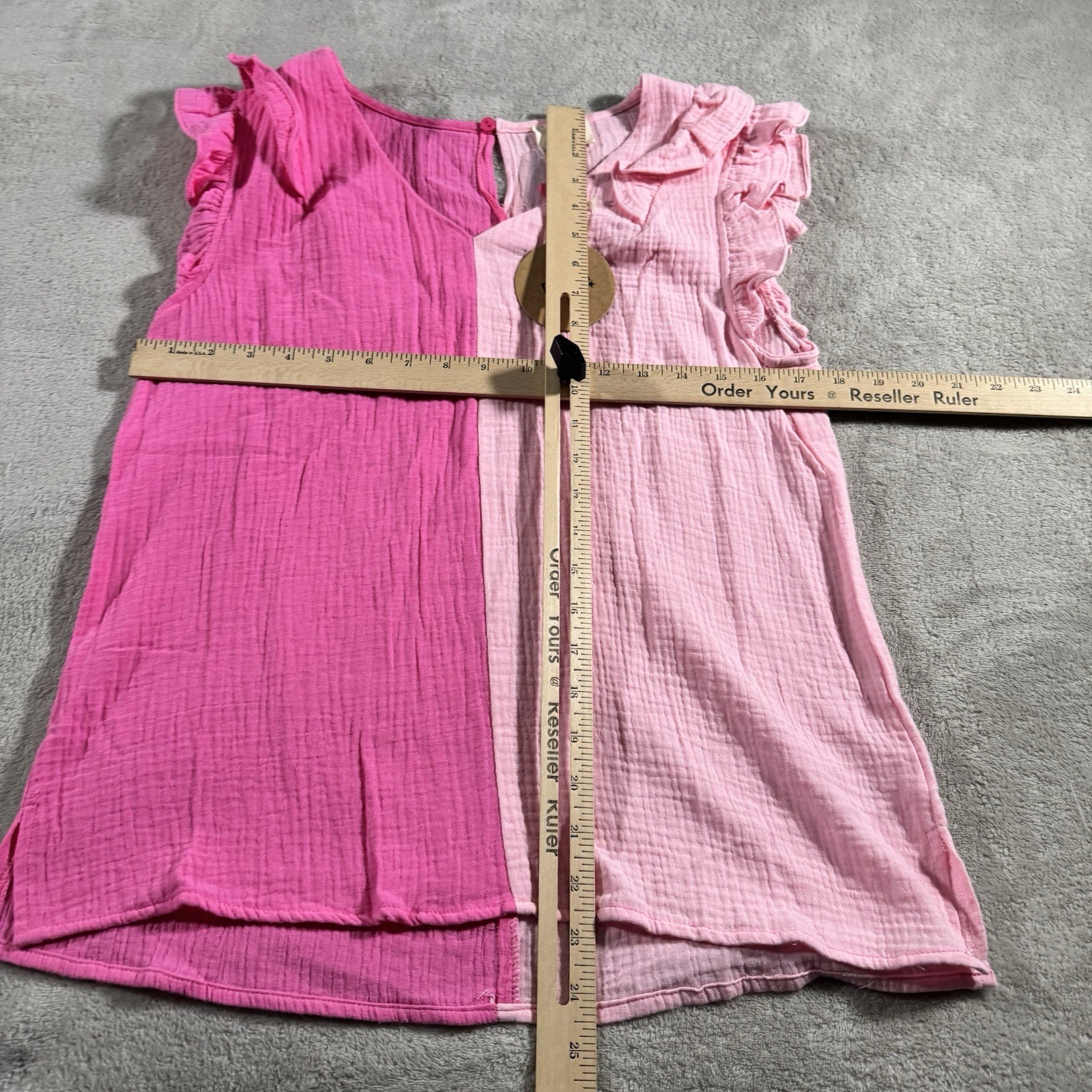 Bibi Womens Blouse Size S New Pink