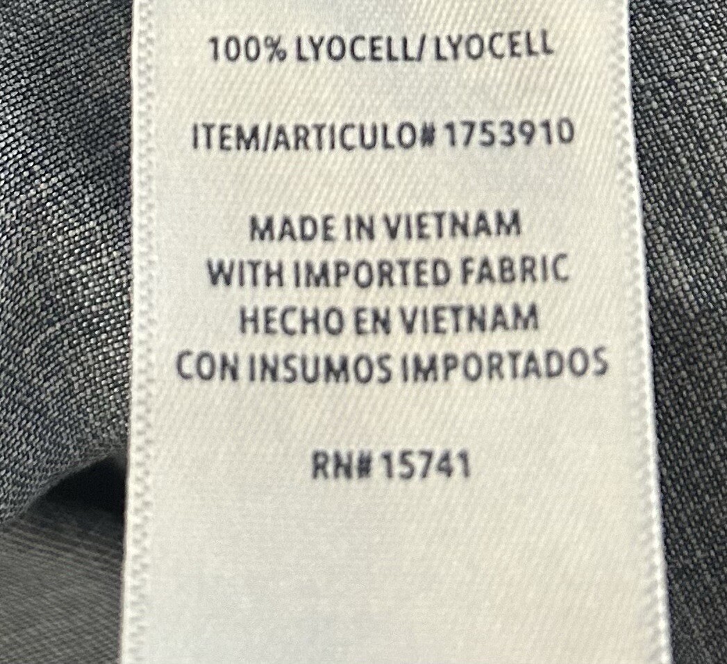 Splendid Ladies’ V-Neck Blouse. Loose Fit, Size Large, Color Blue, 100% Lyocell