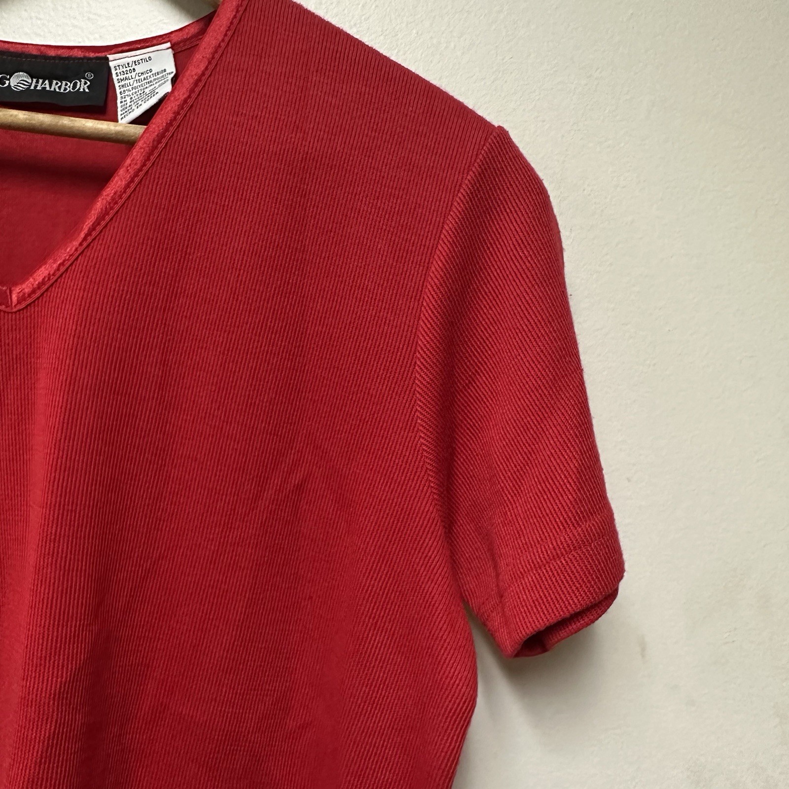 Sag Harbor Womens Small S Short Sleeve Top NWT Shirt New