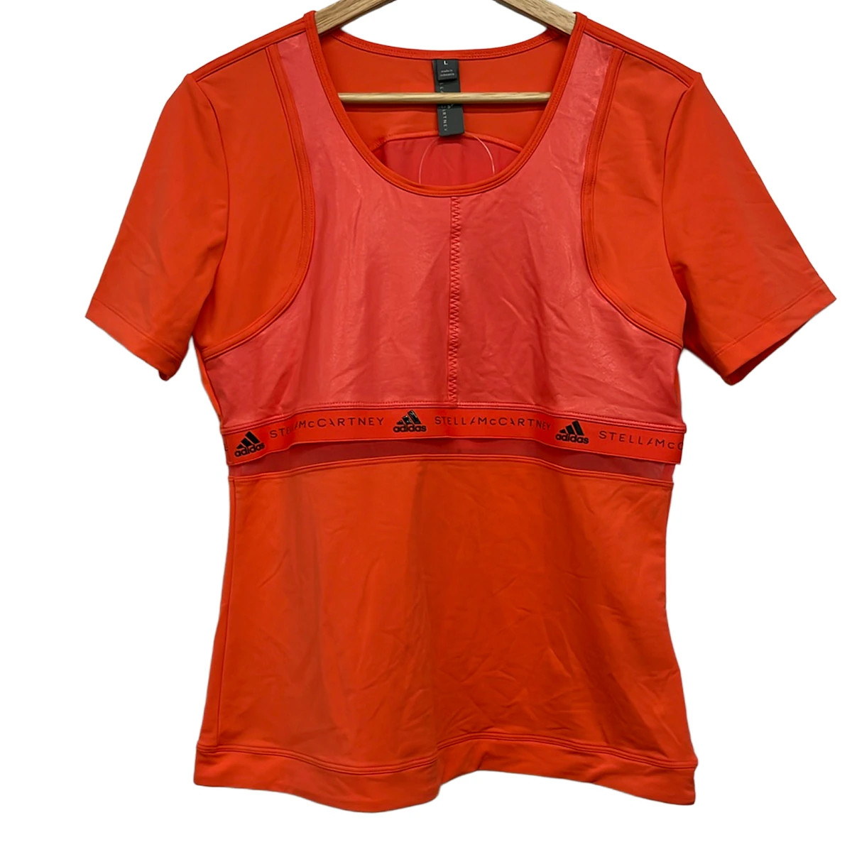 ADIDAS BY STELLA McCARTNEY Orange Black Women’s Cutsew