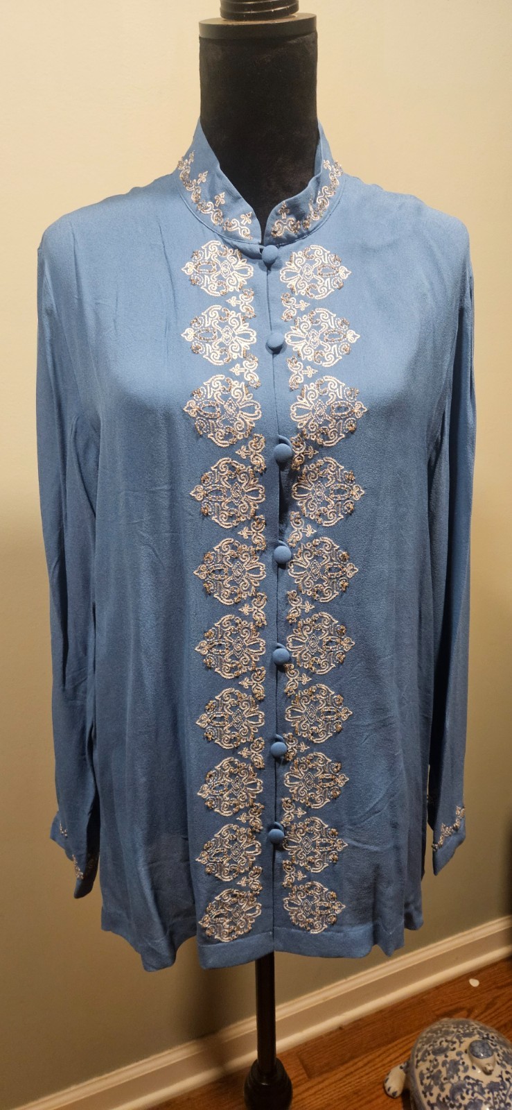 Yi Lin Silk Tunic