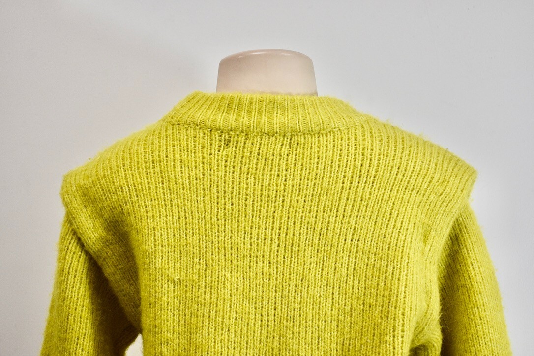 Vero Moda Yellow Wool Blend Sweater Size XSmall On Sale sn