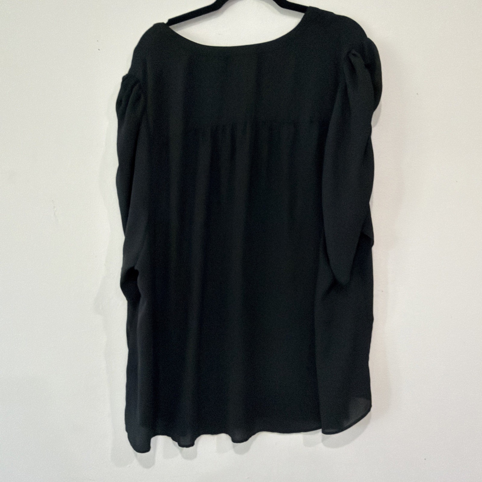 Torrid Harper Blouse Women’s 5X Black Office Classic Casual Capsule Wardrobe