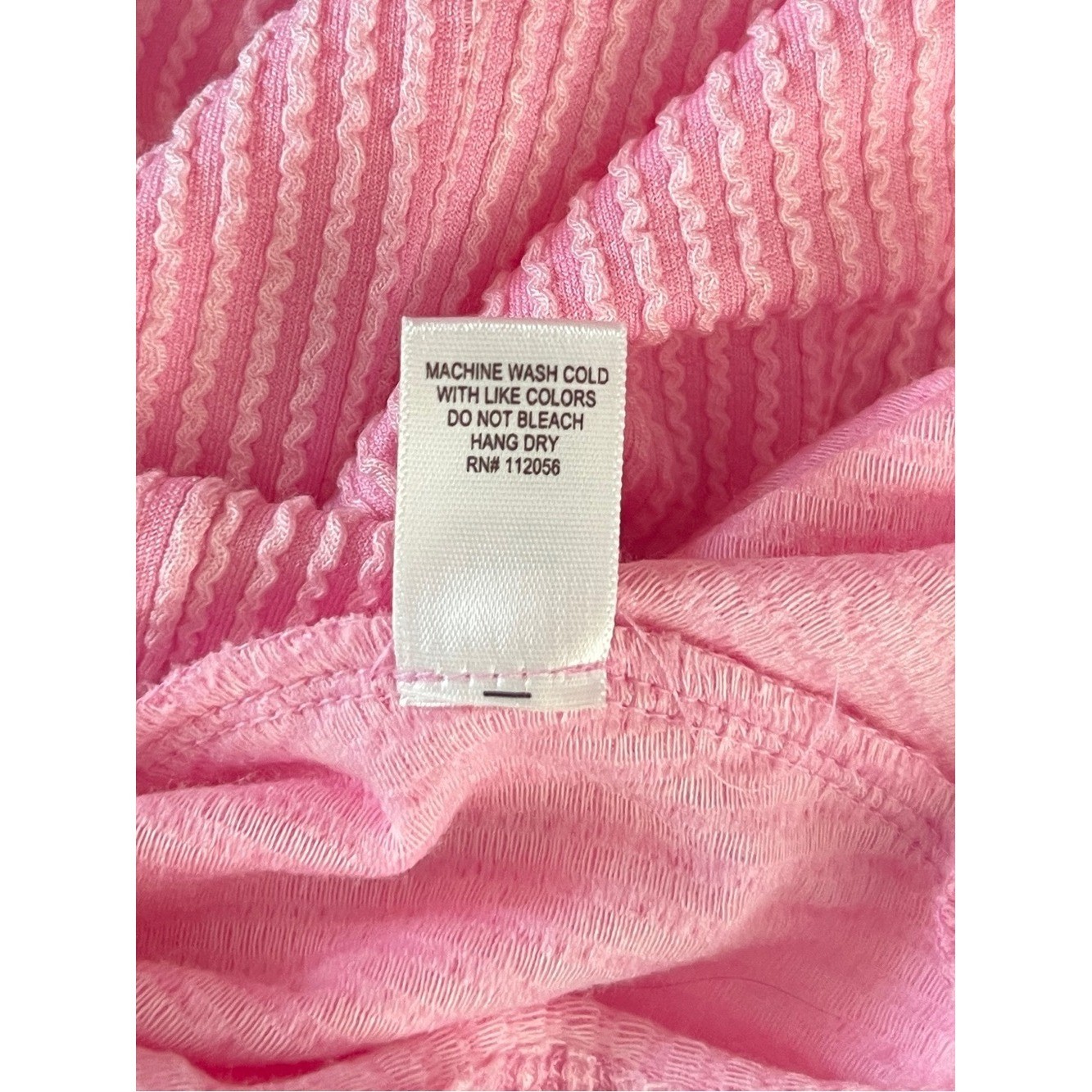 Zenana Candy Pink Raised Rib Top – 1x/2x