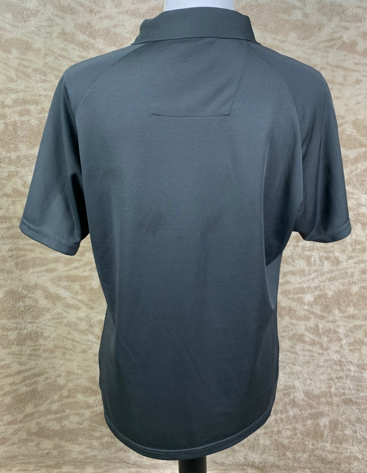 Polo Eisenhower 100% Polyester Gray/White/Purple/Yellow Women’s Large Lion Icon