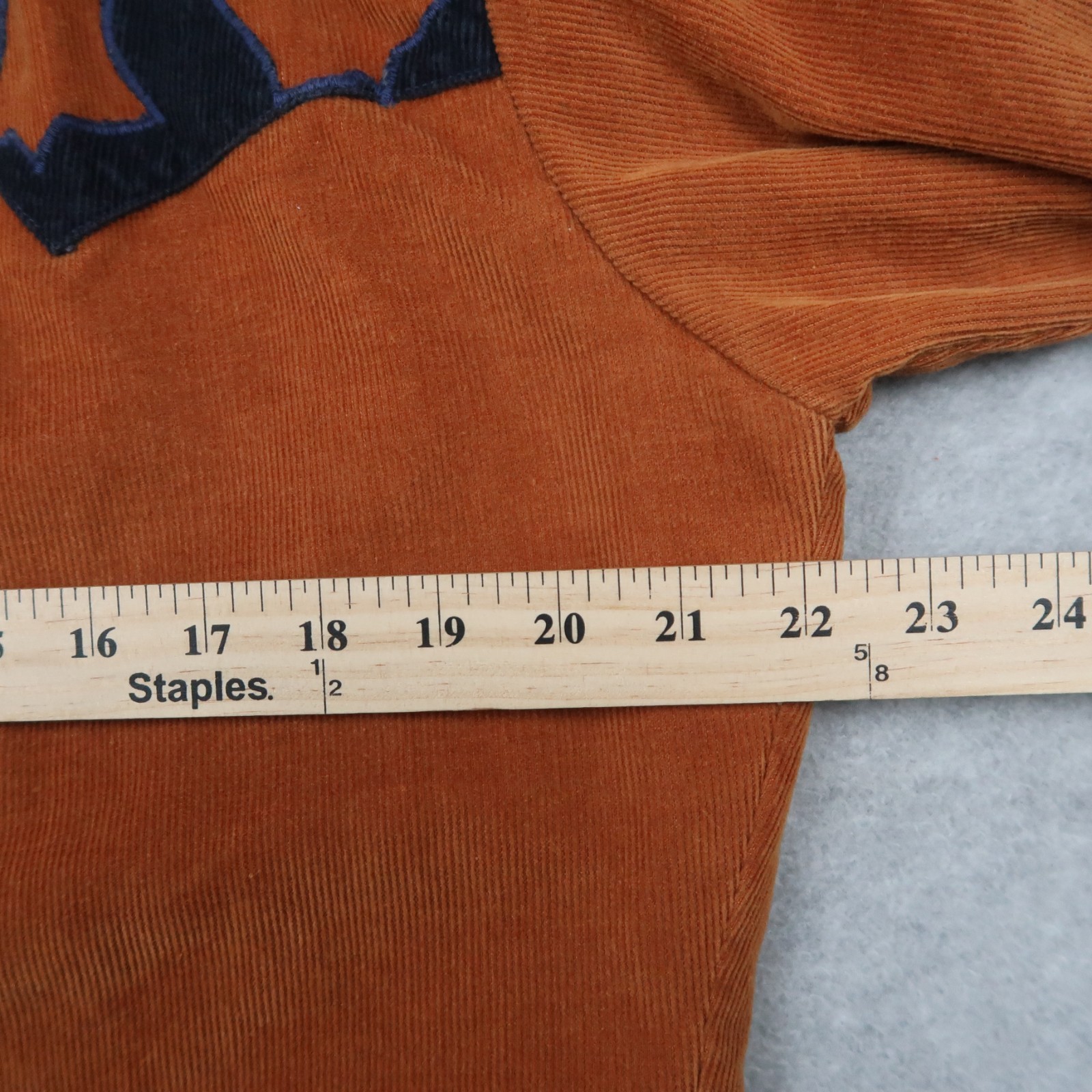 Vintage 70s Western Corduroy Two Tone Pearl Snap Shirt M-L Floral